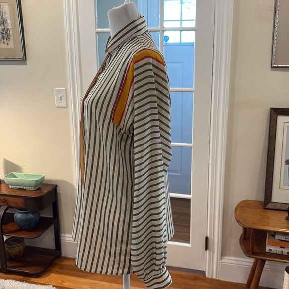 Serge Nancel Paris button down women’s blouse.  Size M - Picture 5 of 8